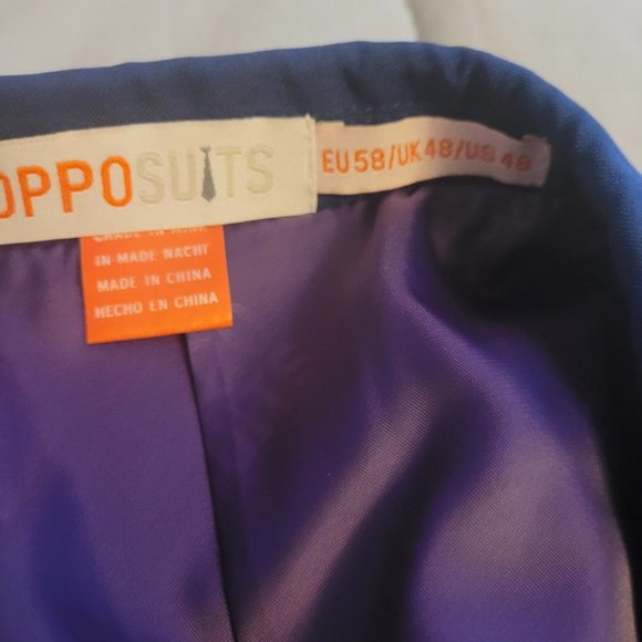 Blue Opposuits pants and Jacket - Picture 2 of 3
